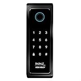 Fechadura Digital Papaiz SL140, Biométrica, 50 Usuários, Senha 4-8 Dígitos, Trinco Reversível, Preta