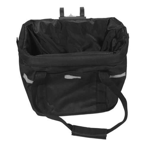 HYTROVE 折りたたみ式自転車用ハンドルバスケット耐荷重 軽量オックスフォード製 フロントバッグ 街乗り マウンテンバイク対応 収納効率向