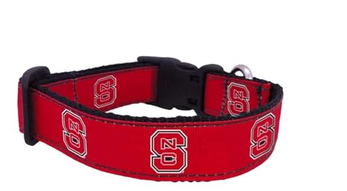 College-Hundehalsband (Größe M, NC-Staat)