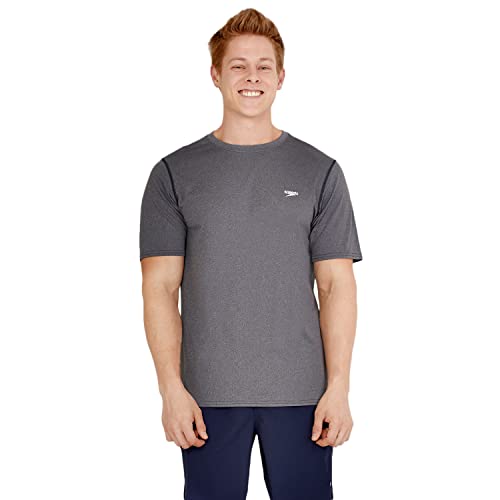 Speedo Men's Uv Swim Shirt Graphic Short Sleeve Tee