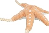 TRIXIE Be Nordic Plüschtiere für Hunde Seestern Jane – maritimes Kuscheltier für Hunde zum Spielen und Kuscheln – aus Plüsch/Tau