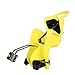 Price comparison product image b bellelli Child Rear Bicycle Seat - MR FOX (up to 22 kg) Standard B-Fix For Cycle Frames (Yellow Hi Viz)