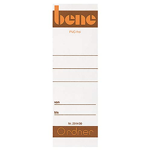 Bene Rückenschilder 291460 étiquettes classeur pour archiver au bureau
