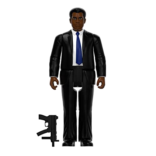 Super7 The Office Threat Level Midnight Darryl Philbin As President Jackson 3.75 In Reaction Figure #TOP1