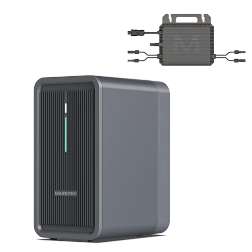 2025 Updated Balkonkraftwerk mit Speicher B2500 0% VAT, Marstek 2240Wh LiFePO4 Akku 6000 Ladezyklen, 1600W...