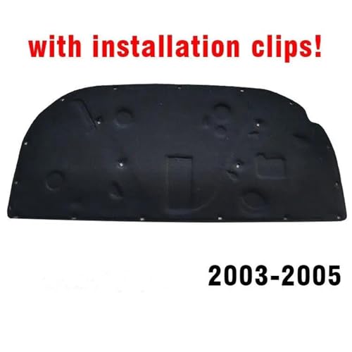 Coussinets Anti-Chaleur Capot Audi A4 B6 Rénovation Isolation Avant