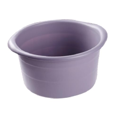 Kokiya Foot Bath Basin Soaking Bath Basin with Handles Feet Bucket Convenient Foot Soak Tub Portable for Washing Soaking Feet Home, Purple