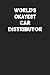 World's Okayest Car Distributor: Blank Lined Notebook Journal to Write In
