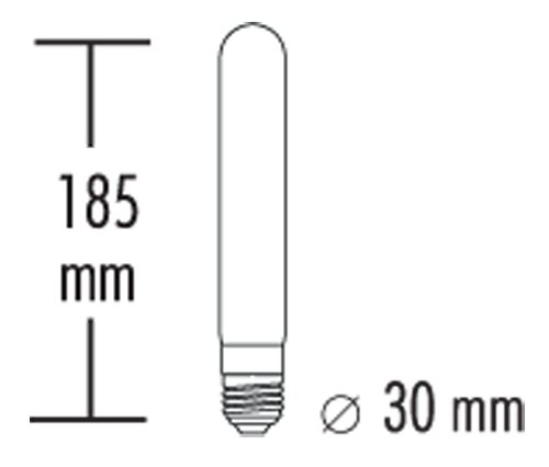 10x greenandco® lampadina a LED di design vintage