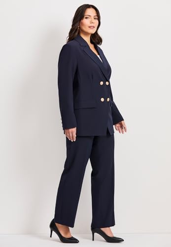 Women's Plus Size Cool Hand Double Breasted Blazer3