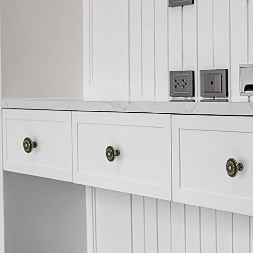 DEANKEJI 32mm Pomelli per Mobili Vintage, 8 Pezzi