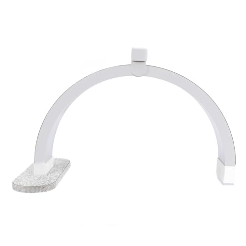 Lampada per Bellezza per Unghie a Mezzaluna da Scrivania per a da 20W 16 Pollici Touch Control Dimmerazione Continua Luce per con Morsetto per