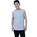 Produktbild BaronHong breite Schulter Baumwolle Brust Binder Tank Top für Tomboy Trans Lesben (grau, M)
