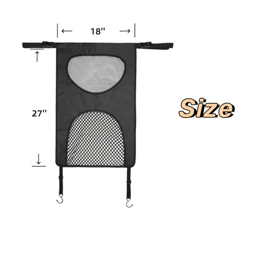 gudududu Barreira de carro para cães, SUV universal e barreira para animais de estimação para viagen
