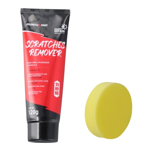 Reparador Arañazos Coche, Quita Arañazos Coche, Pulimento Coche Arañazos, Quita Rayones Coche, Viene Con Esponja de Doble Cara, Adecuado para Reparar y Eliminar Rayones Del automóvil