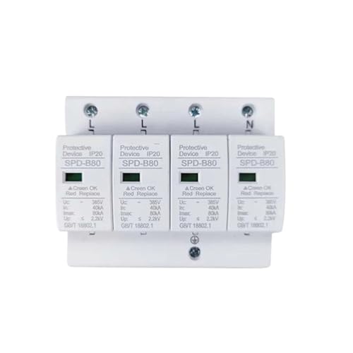 Parasurtenseur SPD AC385V mini protège surtensions transitoires AC 1P - 2