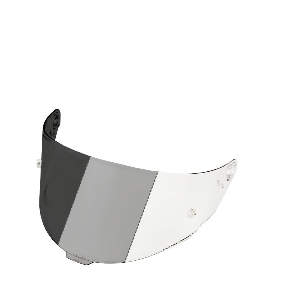 Generico Visiera del casco, Visiera fotocromatica for Ca-sco da corsa KYT TT Course Lentes para Ca-sco Lens Accessories Windproof Replacement Visera UV Protection(Photochromic Clear)