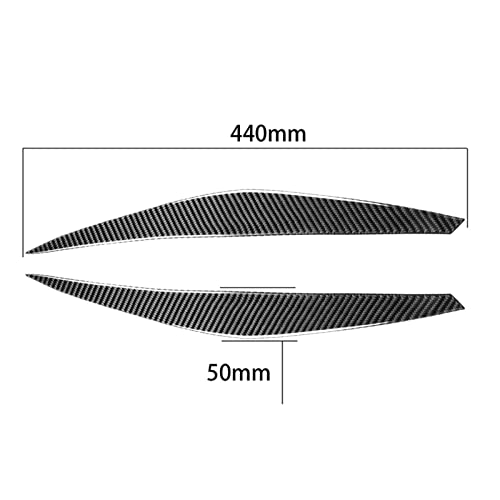 Cache-phares pour BMW E71 X6 2008-2014 autocollant décoratif extérieur - 3