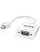 VicTsing Mini DisplayPort (Thunderbolt) to VGA Adapter, 1080P Full HD Gold Plated DP to VGA for Apple MacBook, MacBook Pro, MacBook Air, iMac, Mac Mini, Mac Pro,White