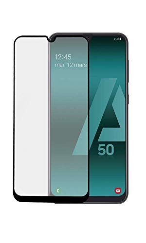 Bigben Connected Verre trempé 2, 5D Galaxy A50 Black Cover