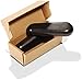 Master Massage Basalt Pressure Trigger Point Hot Stone Tool, 2 Piece Triangular Shape Thumb Saver Pack, Professional or Home Spa Relaxation Treatment Used for Pain Relief, Black