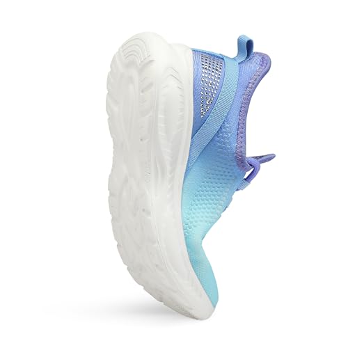 RUNSIDE Girls Lightweight Mesh Sneakers in Gradient Blue #TOP24