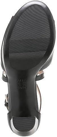 Naturalizer Womens Melody Ankle Strap Dress Sandal Black Leather 8.5 M | Image 6
