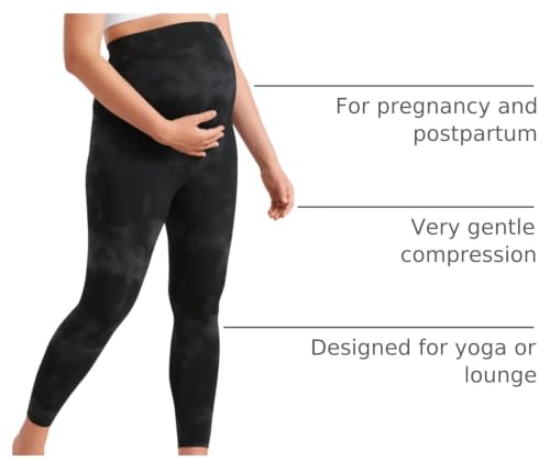 Image of CRZ YOGA Maternity Leggings 25 inch | Butterluxe, Extremely Soft, Gentle Compression, Yoga, Super High Rise, U-shaped Belly, Pregnancy and Postpartum