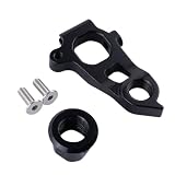 Risveglio per Scott Addict RC 2020 Deragliatore Posteriore Hanger, per CNC Lega di Alluminio Dropout Mech per Bike Gear Nero