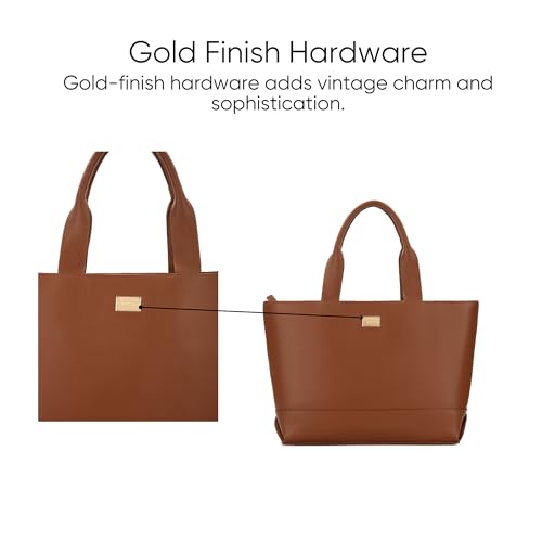Image of RASHKI SAGE - Laptop Tote Bag | 15.6 inch Laptop compartment | Work Tote | Everyday bag | Office bag (Black)