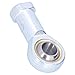 Adfaga SI25T KSA25T Rod End Ball Bearing 25mm Female Threaded Joint Bearing High Strength Self Lubricating Wear Carbon Steel Bushing for CNC Machinery Industrial Equipment