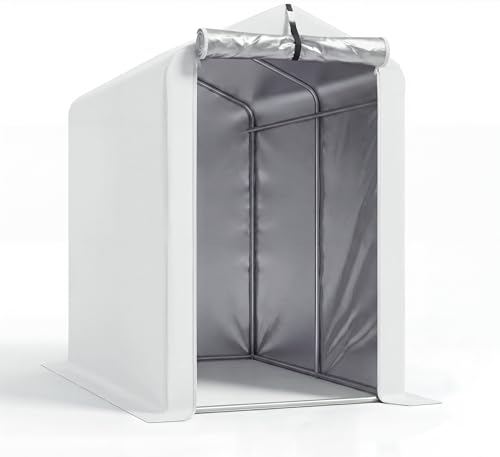 Flamaker Bike Tent Outdoor Storage Shed, Sliver Coated 420D...