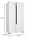 Hisense RS670N4HW1 Independiente 518L A+ Blanco nevera puerta lado a lado -...