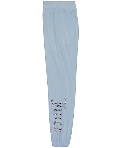 Juicy Couture Girls' Pull-on Plush Velour Jogger, Ribbed Waist & Cuffs2