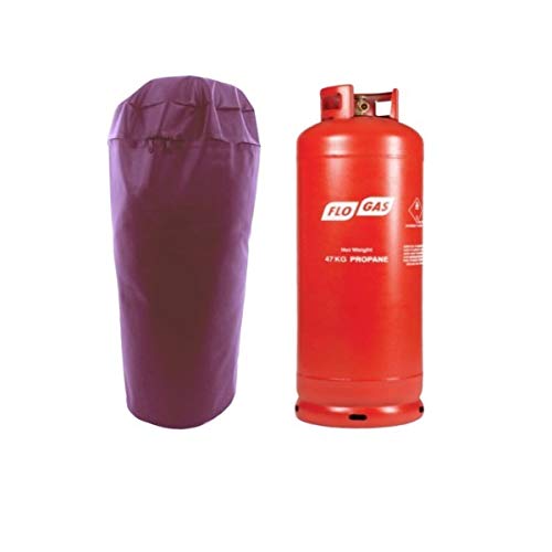 Insulated Thermal 47kg Gas Bottle Cover (Burgundy)