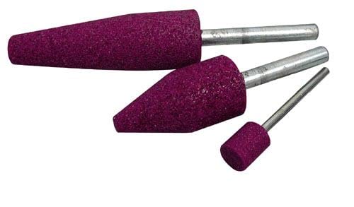 Schleifscheiben mit 6-mm-Schaft, ideal zum Polieren, Schruppen und Polieren von Metall und Keramik.