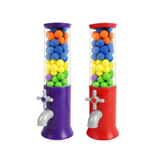 Yobro Candy Dispenser,Mini Dry Food Dispenser,Antique Faucet Exit Design Candy Machine & Kids Style Snack Dispenser,Novelties, Party Favors & Supplies Gifts,2 Packs