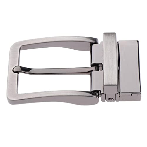 P Prettyia Boucle de Ceinture en Alliage à Cliquet Automatique Hommes pour Ceinturon en Cuir Artificiel - Type 02, comme décrit Cover