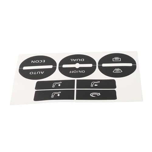 Autocollants de réparation boutons climatisation Volkswagen Golf 5 Passat 2005