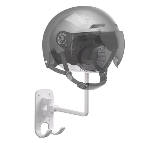 Miyanvuo Soporte Pared Casco Moto - Soporte De Calavera Escalofriante | Decorativo De Pared Para Cascos Para Garaje Entrada Dormitorio Fiestas Halloween Para Mujeres Y Hombres