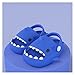 TOMYEUS Mignon Pantoufles de Requin de Dessins animés, Petits Enfants Glisse Les glisses de Sandales, épaisseur Mise à Niveau d'été Nouveau-Glisser (Color : G, Size : 220(Feet Length 22cm))