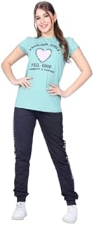 Judy Kids Wear بيجامه بناتي قطعتين قطن