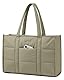 LOVEVOOK Laptoptasche Damen 15,6 Zoll, Groß Handtasche Shopper Puffer Tasche Arbeitstasche Aktentasche, Tote Bag Women Handbags Lehrertasche Schultasche Schultertasche für Uni Business Schule