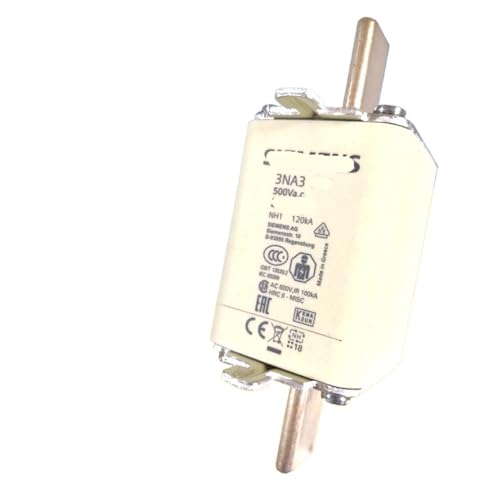 Fusible 3NA3 144 de taille NH1 d'une capacité de 250A et tension de 500V modèle 03561