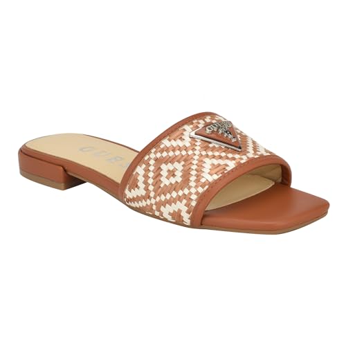 Guess CamrioSneaker Donna, Bianco Cammello 211, 37 EU