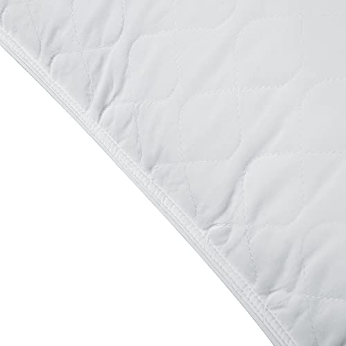 Set 2 Almohadas de Pluma de Ganso 51x71 cm Blanco miniatura 4