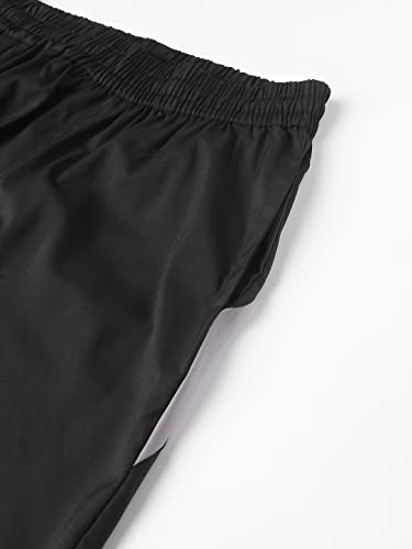 Image of ATICX Polyester Shorts for Men - Quick Dry Lightweight with Zipper Pockets - Gym, Running, Jogging, Training Half Pants for Basketball, Swimming, Badminton, Cycling, Football, Outdoor & Home Wear