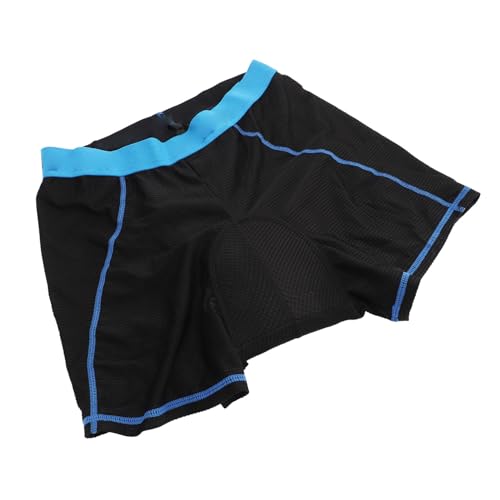 Roupa íntima Masculina de Ciclismo, 3D Acolchoada para Bicicleta Masculina Cinto Elástico Respirável