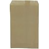 N'icePackaging - 50 Qty 5 x 7 Brown Kraft Flat Plain Paper Gift Bags or Patterned Decorative Bags for candy, cookies, merchandise, pens, sales, trade shows, Party favors, showers, holidays, events and gifts