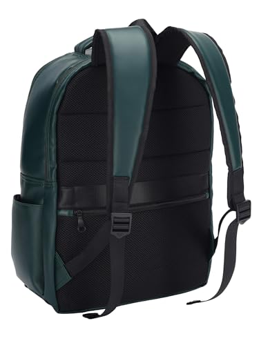 Image of FUR JADEN 15.6 Inch Laptop Backpack I Premium & Durable Vegan Leather I Anti-Theft Pocket I Breathable Air-Mesh I 30L Storage Volume I Men Women I Work Professional & Casual Use